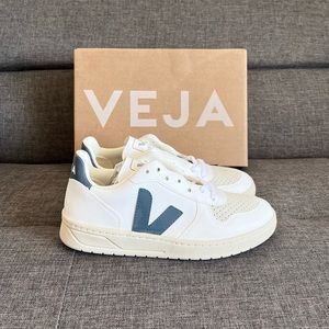 Veja White and Gray Women's Sneakers